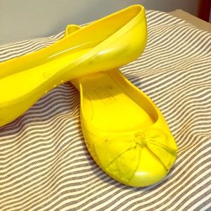 Jcrew rain shoes/ jelly shoes